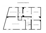 Vielseitiges Mehrfamilienhaus mit 5 Wohneinheiten, Garten und eigener Zufahrt – großes Potenzial. - Grundrissskizze EG unbemaßt
