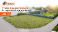 Seltene Gelegenheit – Baugrundstück mit 438 m² in Leuna-Göhlitzsch. - Digital optimiertes Luftbild (KI-unterstützte Bildbearbeitung). Die Bearbeitung dient ausschließlich der besseren Visualisierung des Grundstücks