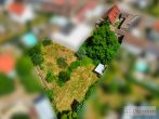 Vierseitenhof mit großem Grundstück, Nebengebäuden und viel Potenzial in Landsberg bei Halle. - Luftaufnahme