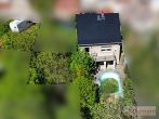 Natur pur genießen – familienfreundliches Zuhause mit viel Potenzial in Kötzschau nahe bei Leipzig! - Luftaufnahme
