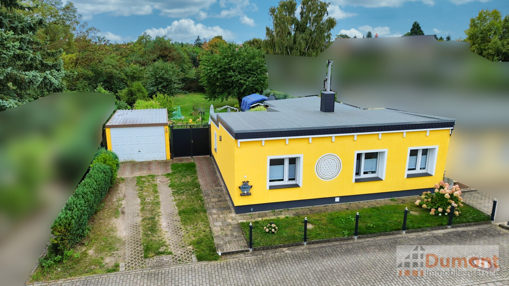 Toller Bungalow mit Garage und sonnigem Garten in beliebter Wohnlage von Bitterfeld/Wolfen.