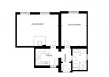 Toller Bungalow mit Garage und sonnigem Garten in beliebter Wohnlage von Bitterfeld/Wolfen. - Grundrissskizze