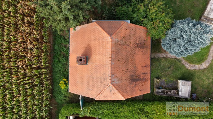 Dach vom Gartenhäuschen