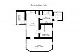 Tolle DHH mit Potential und sonnigem Garten – Ihr neues Zuhause in der Domstadt Merseburg. - Grundrissskizze Keller