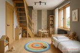 Tolle DHH mit Potential und sonnigem Garten – Ihr neues Zuhause in der Domstadt Merseburg. - KI-generiertes Bild, Kinderzimmer nach der Modernisierung